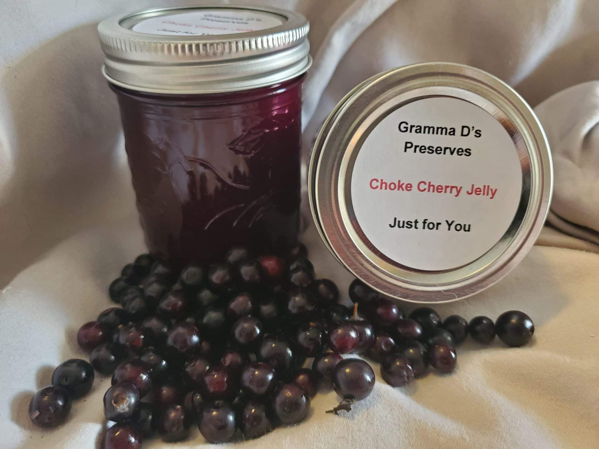 Choke Cherry Jelly 250 ml Growing From the Ground Up