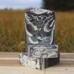 Whispering Wind Farms' Old Fashion Artisan Goat's Milk Soap- Black Tie