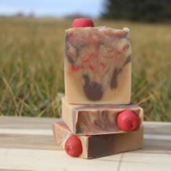 Whispering Wind Farms' Old Fashion Artisan Goat's Milk Soap- Oak Barrel Cider