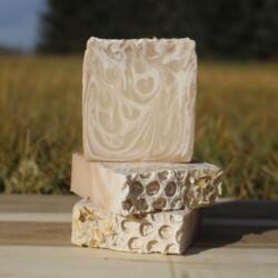 Whispering Wind Farms' Old Fashion Artisan Goat's Milk Soap- Oatmeal Milk and Honey