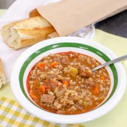 Old Fashion Beef Barley Soup 1 liter