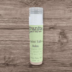 Peppermint Tallow Lip Balm